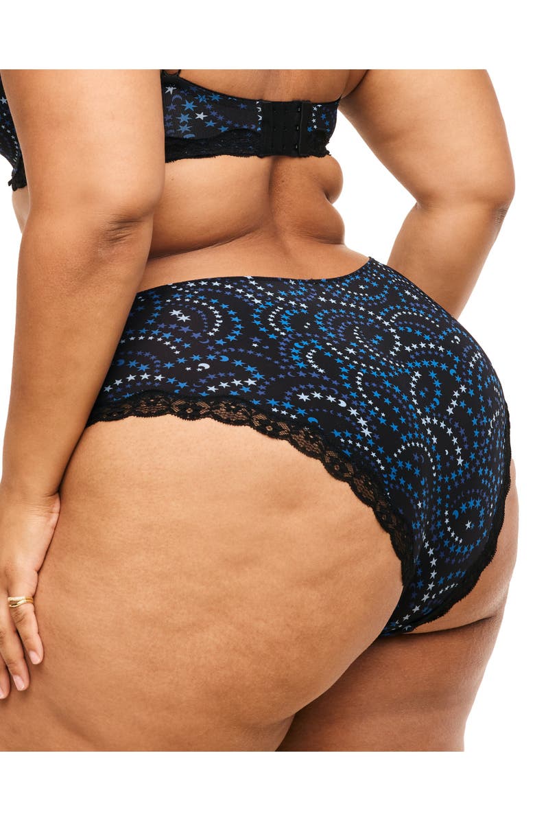 Adore Me Nare Hipster Panties, Alternate, color, Galactic Glam