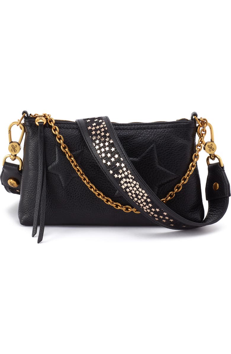 HOBO Darcy Convertible Metallic Leather Crossbody Bag, Main, color,