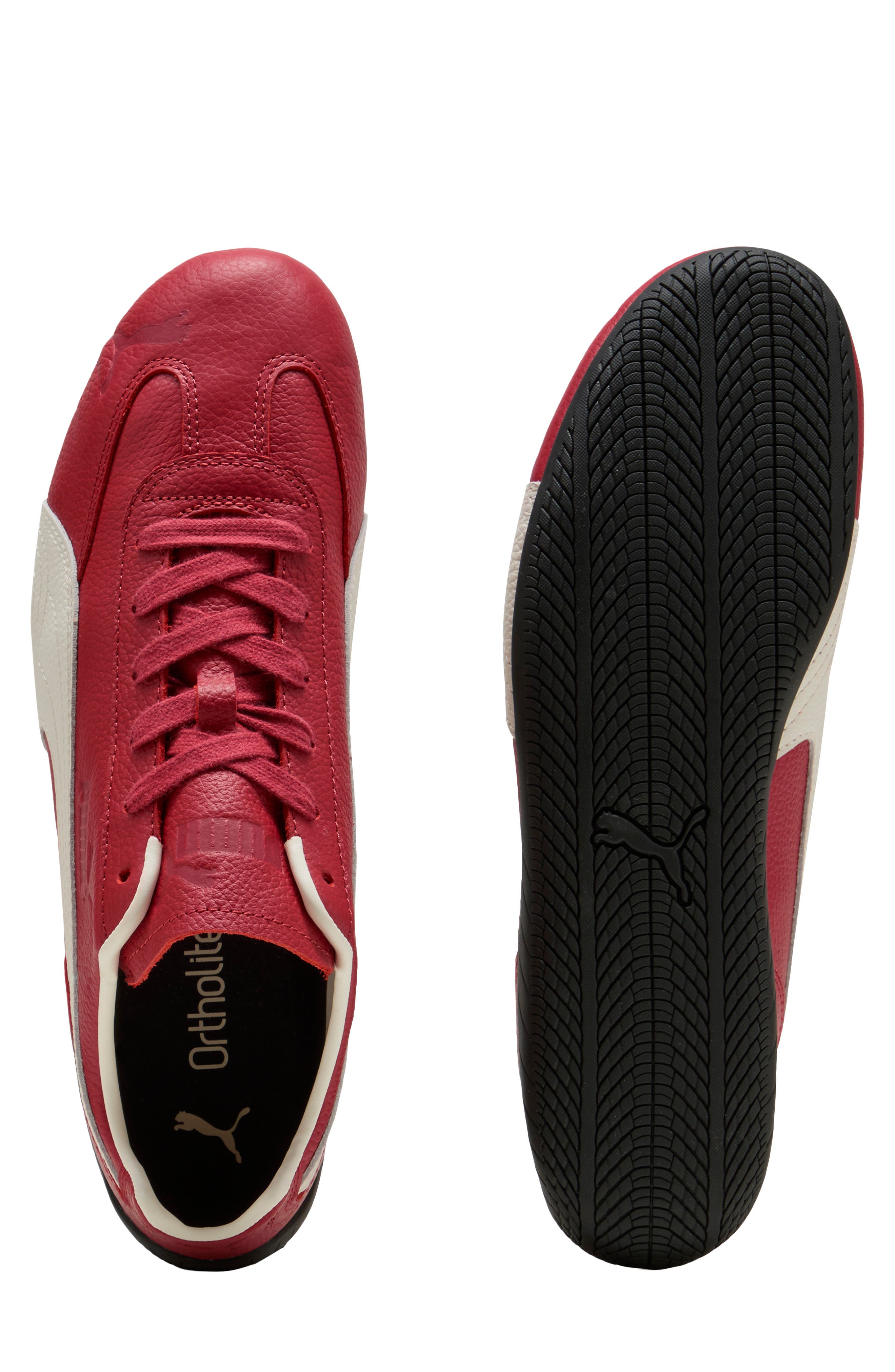 Speedcat Decon Sneaker, Alternate, color, RED RHYTHM/ WARM WHITE