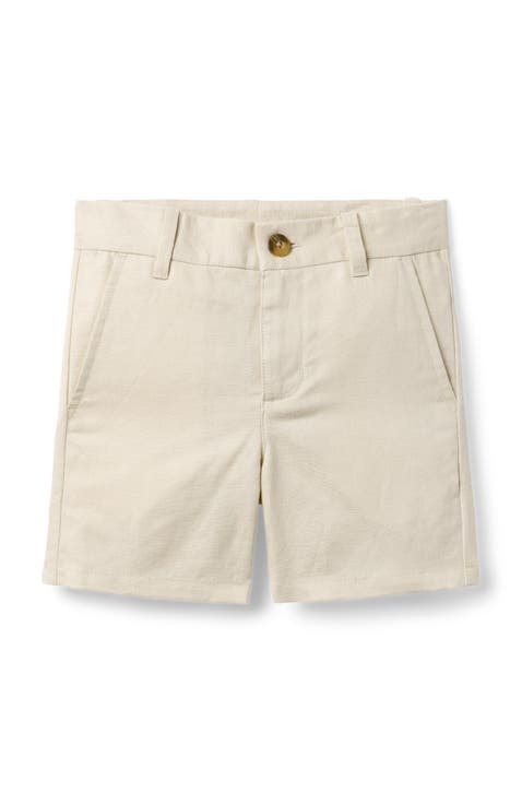 Linen-Cotton Short (Toddler, Little Kid, Big Kid)