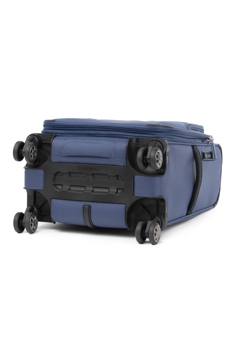 Walkabout 6 Compact Softside 20" Carry On Spinner Luggage, Alternate, color, Ocean Blue