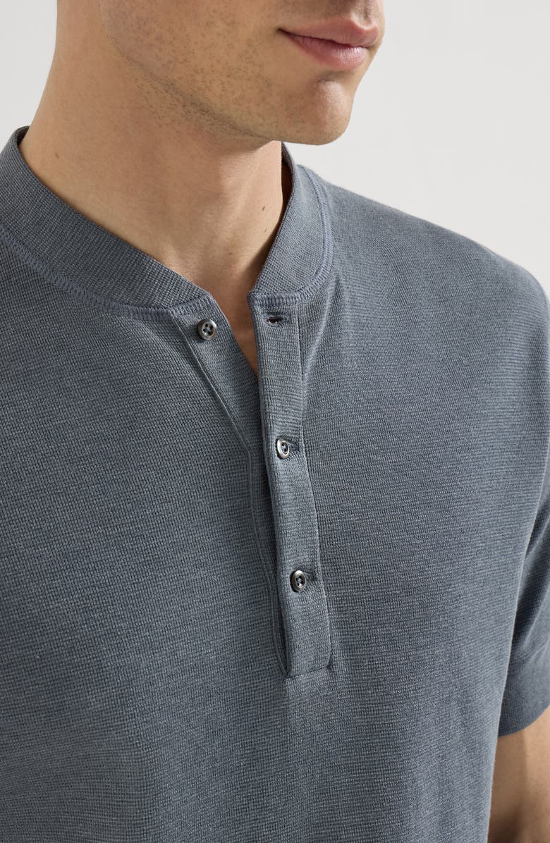 Brunello Cucinelli Cotton jersey T-shirt, Alternate, color, Grey