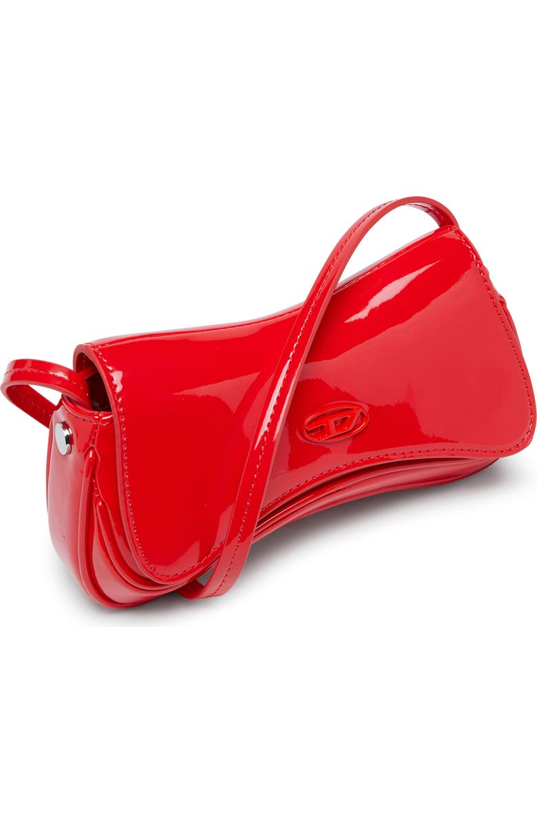 DIESEL<sup>®</sup> Small Play Patent Crossbody Bag, Alternate, color, Red