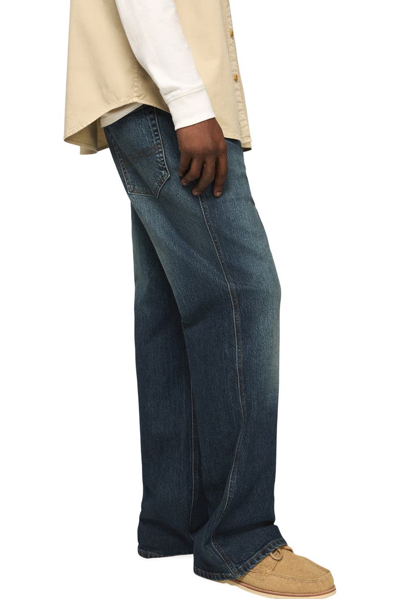 Baggy Bootcut Jeans, Alternate, color, STARFIELD