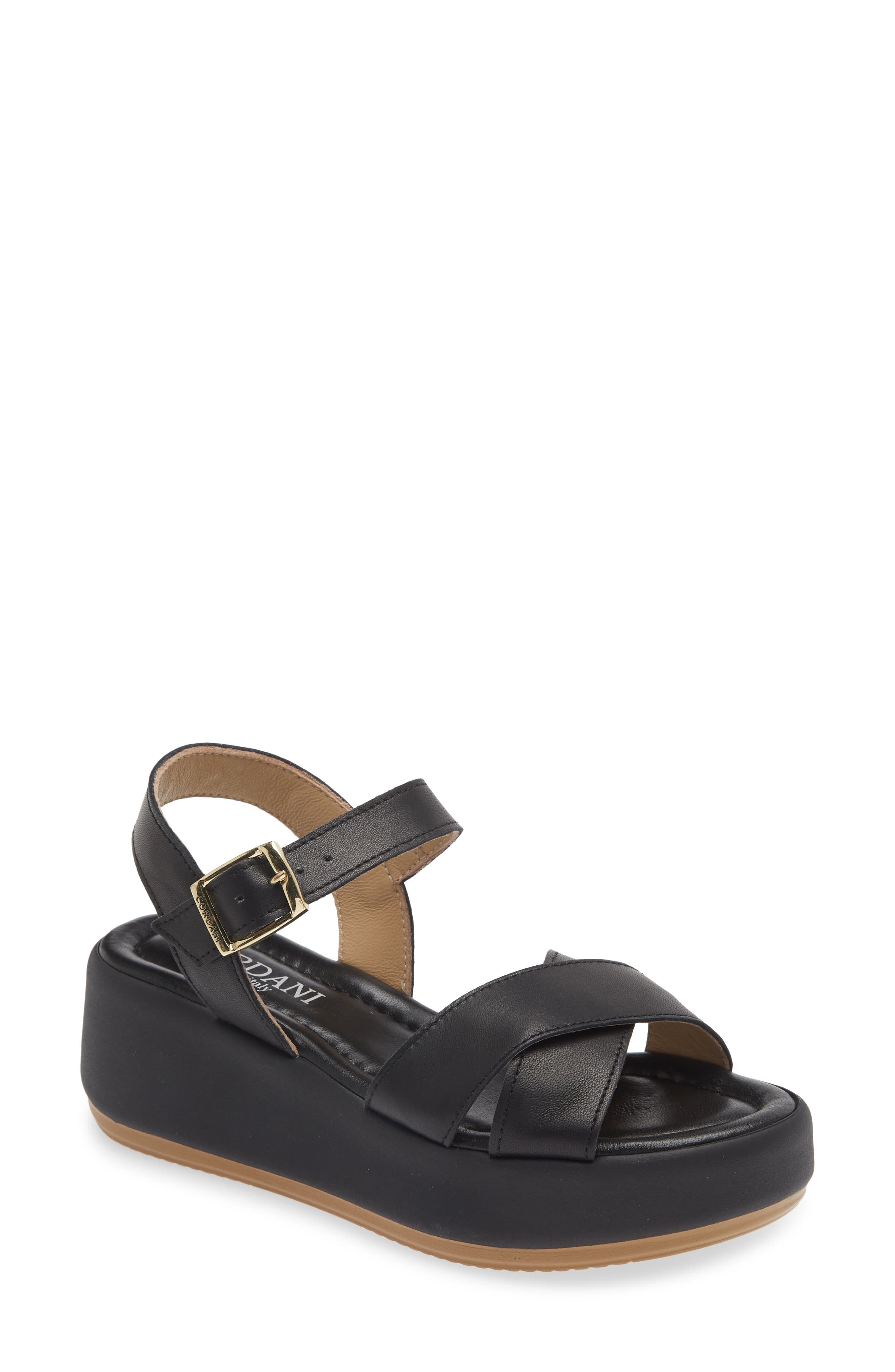 Cordani Carrell Ankle Strap Platform Sandal, Main, color, 