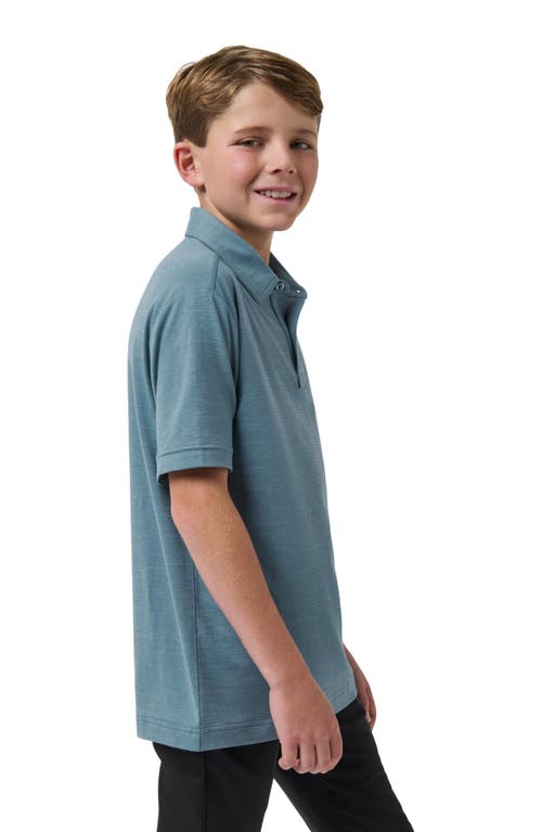 Travismathew Kids' Y The Heater Polo In Gray