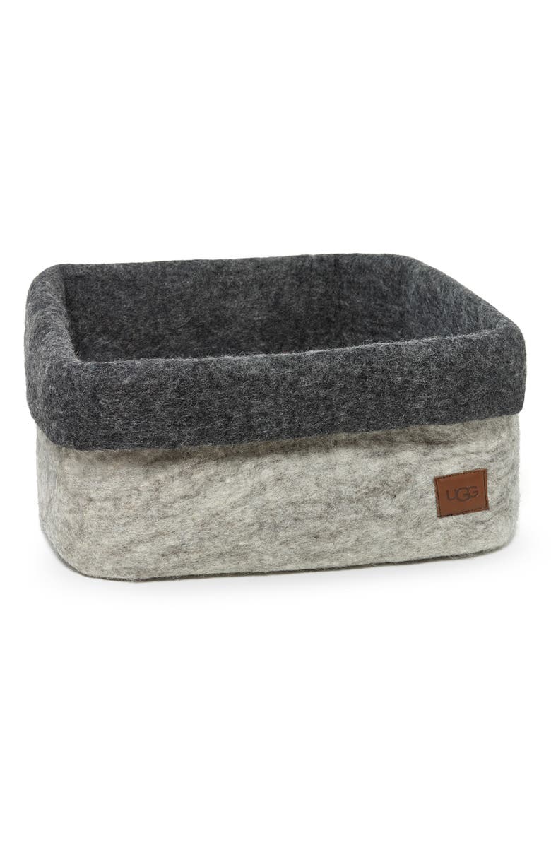 UGG<sup>®</sup> Jade Cove Felted Wool Basket, Main, color, 
