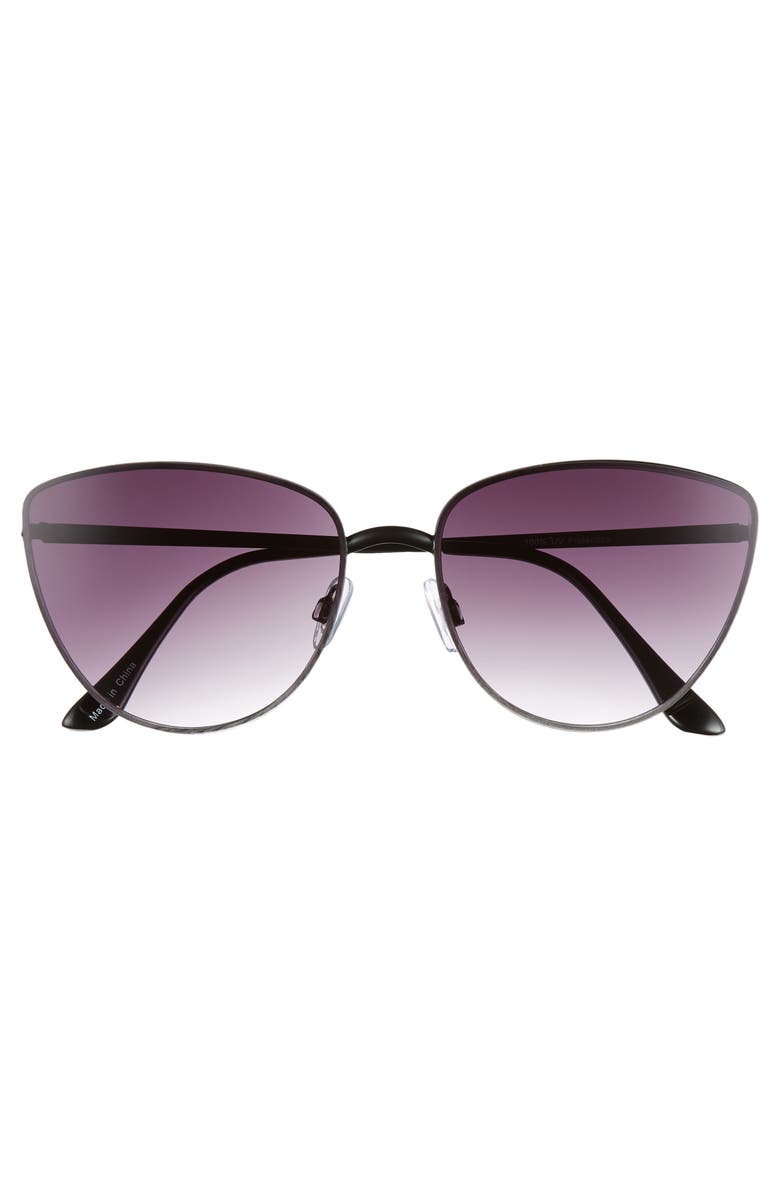 BP. Rimless Cat Eye Sunglasses, Alternate, color,