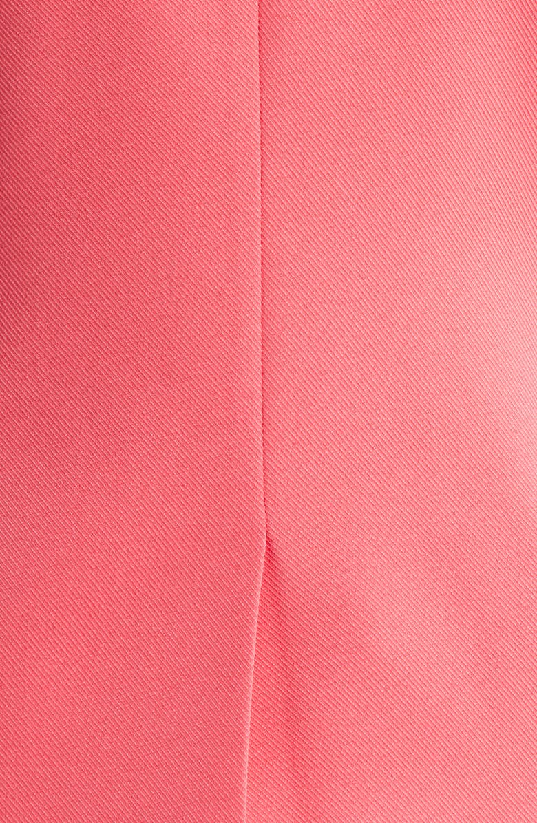 Tahari ASL Double Breasted Twill Blazer, Alternate, color, Sunset