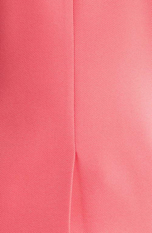 Tahari Asl Double Breasted Twill Blazer In Sunset