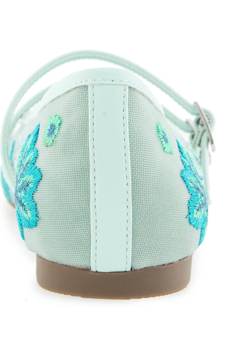 Reaction Kenneth Cole Malibu Nites Flat, Alternate, color, Seafoam Mesh