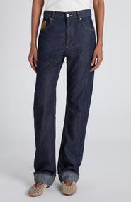 Bottega Veneta Mélange Wool Drill Tapered Pants