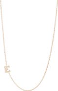 Anzie Diamond Initial Necklace