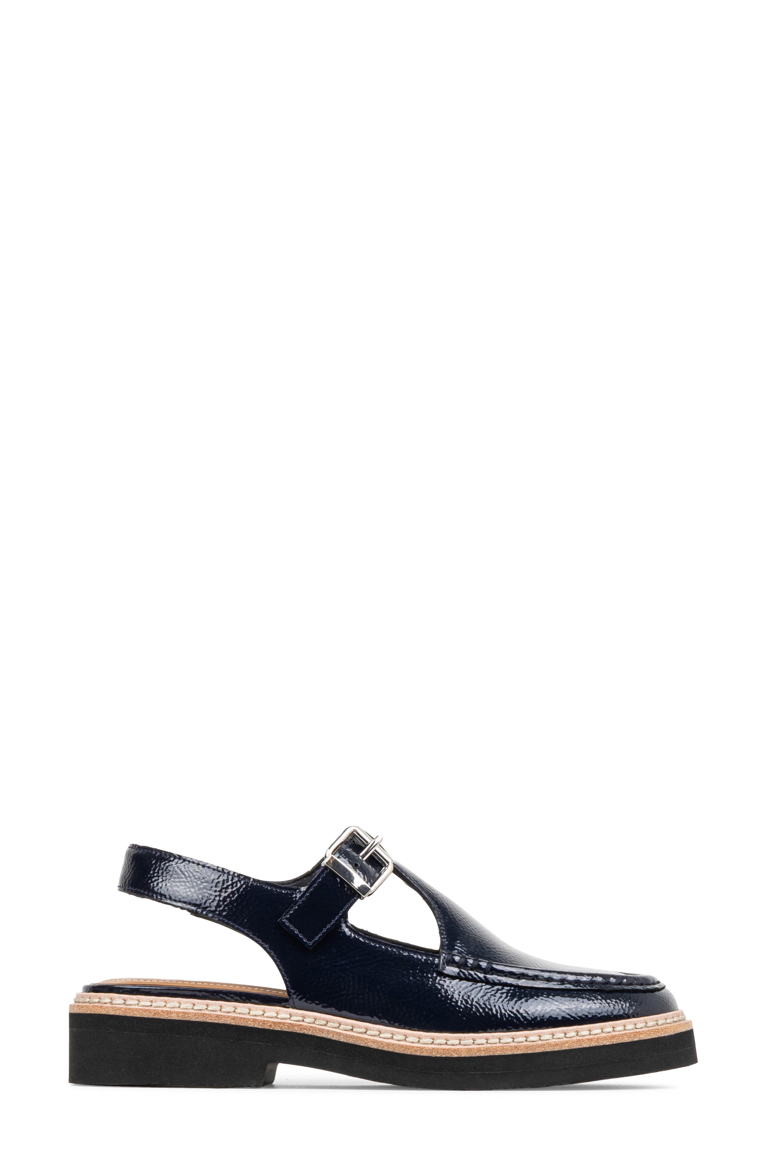 Lileas Slingback Loafer, Alternate, color, NAVY