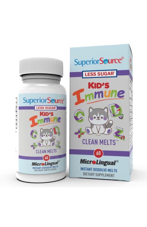 Kid's Immune Clean Instant Dissolve Vitamin Tablets