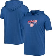 New Era Men's New Era Heathered Royal Chicago Cubs Hoodie T-Shirt