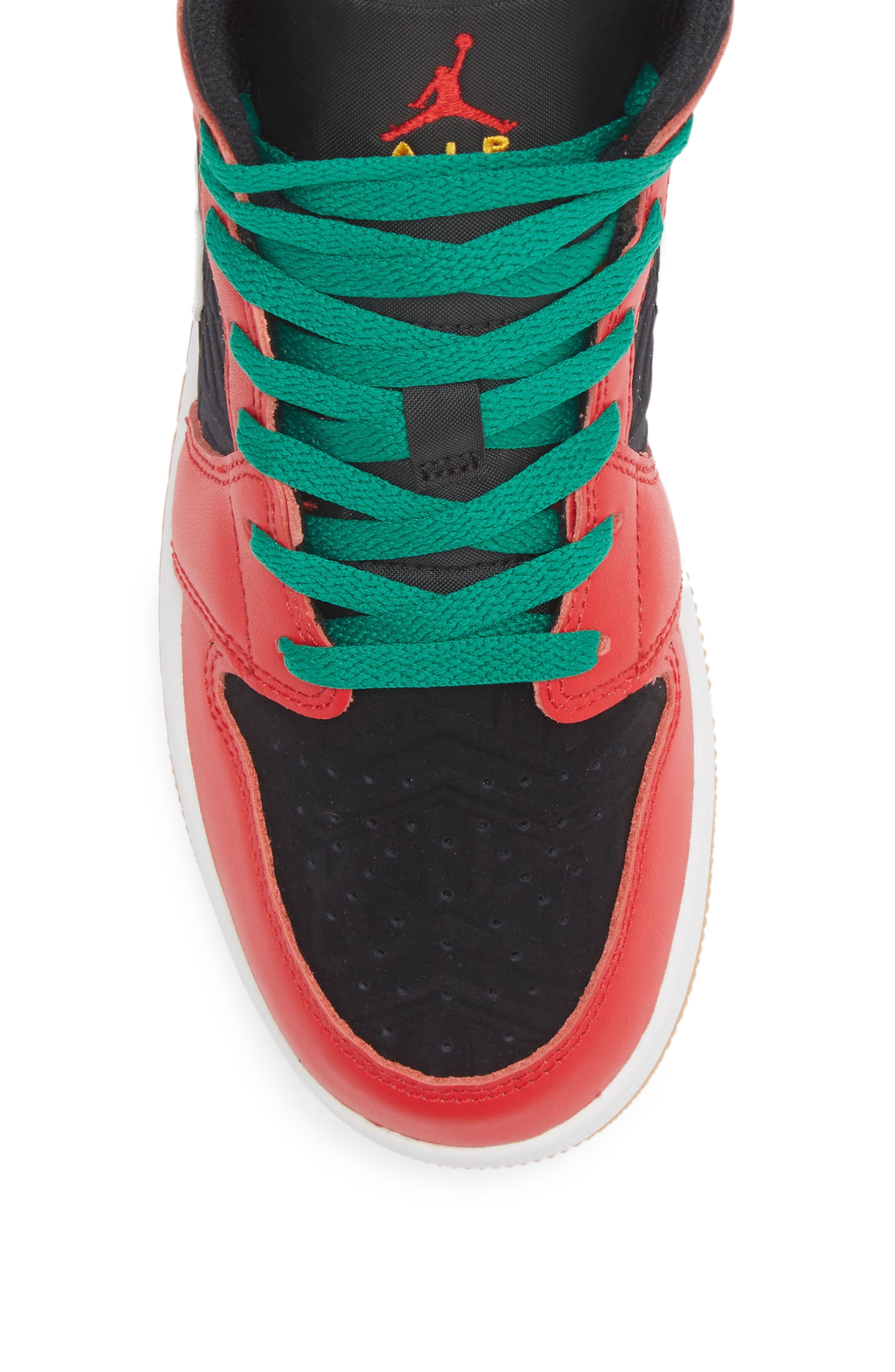 Nike Kids' Air Jordan 1 Mid SE Sneaker, Alternate, color, 