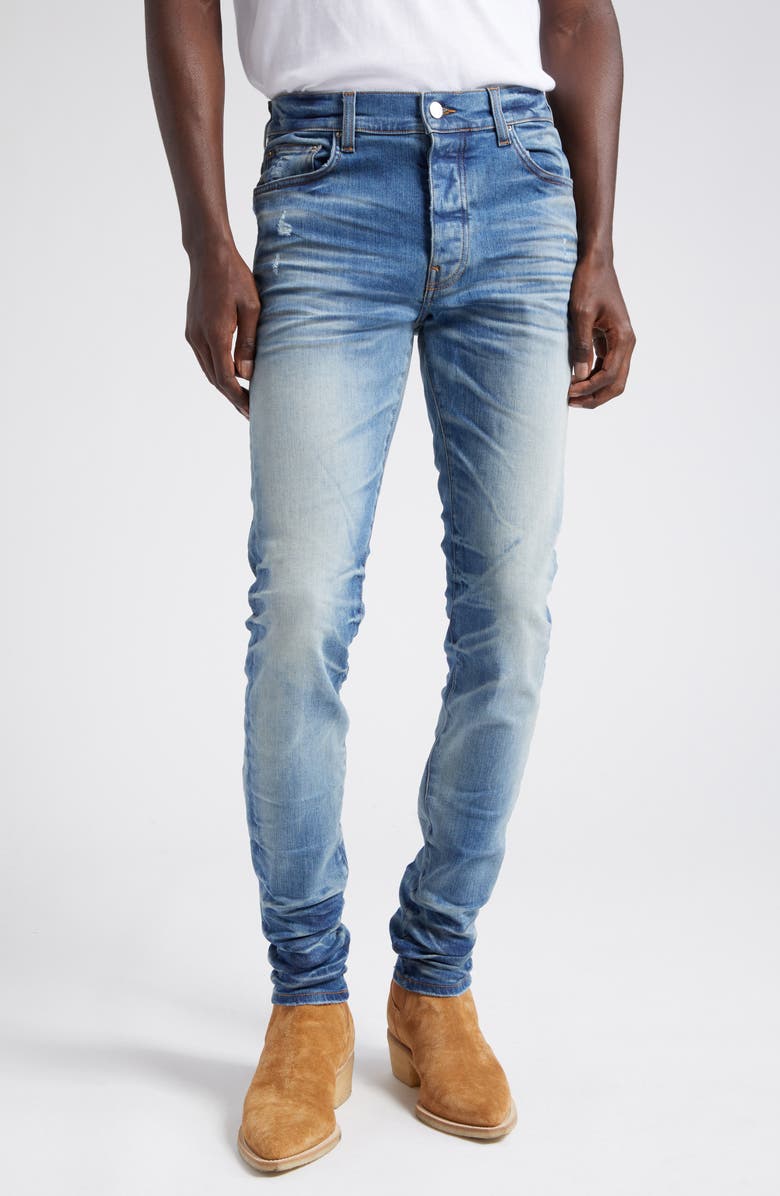 AMIRI Stack Slim Fit Jeans, Main, color, 