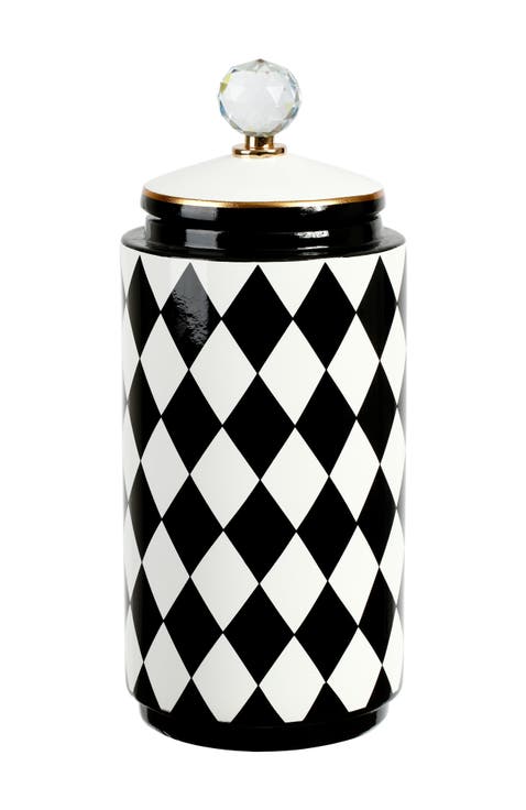 Harlequin Urn with Lid, Large