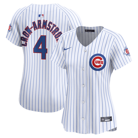 Women's Nike Pete Crow-Armstrong White Chicago Cubs 150th Anniversary Limited Jersey