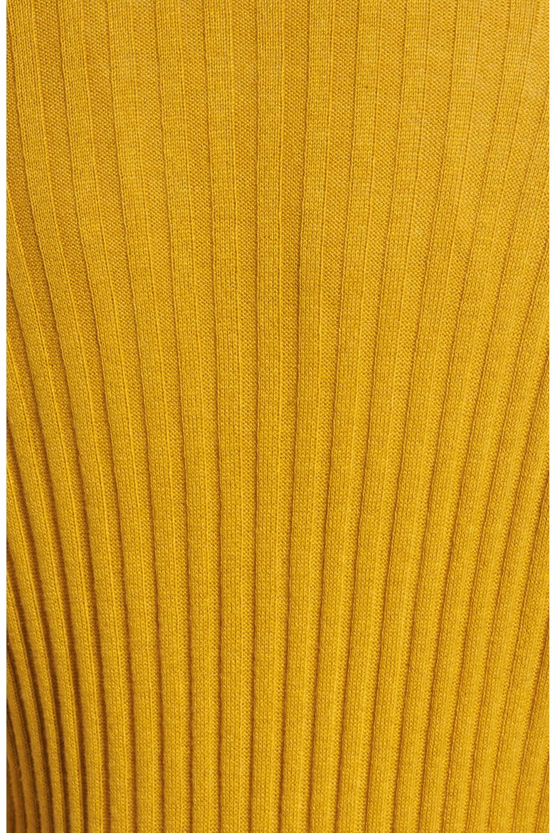 Rib Knit Midi Cardigan, Alternate, color, OLIVE ARROWWOOD