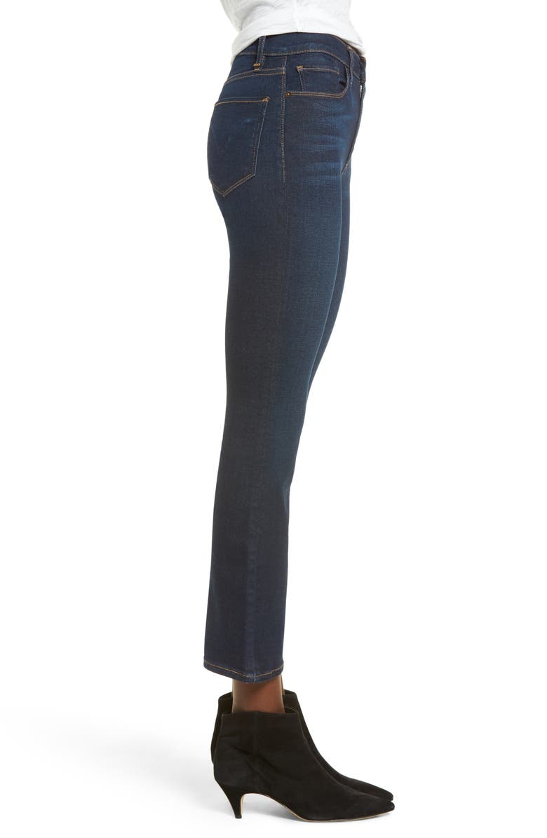 Hudson Jeans Holly High Waist Crop Flare Jeans, Alternate, color, 