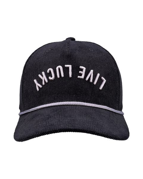 Cord Upside Down Luck 2 Hat