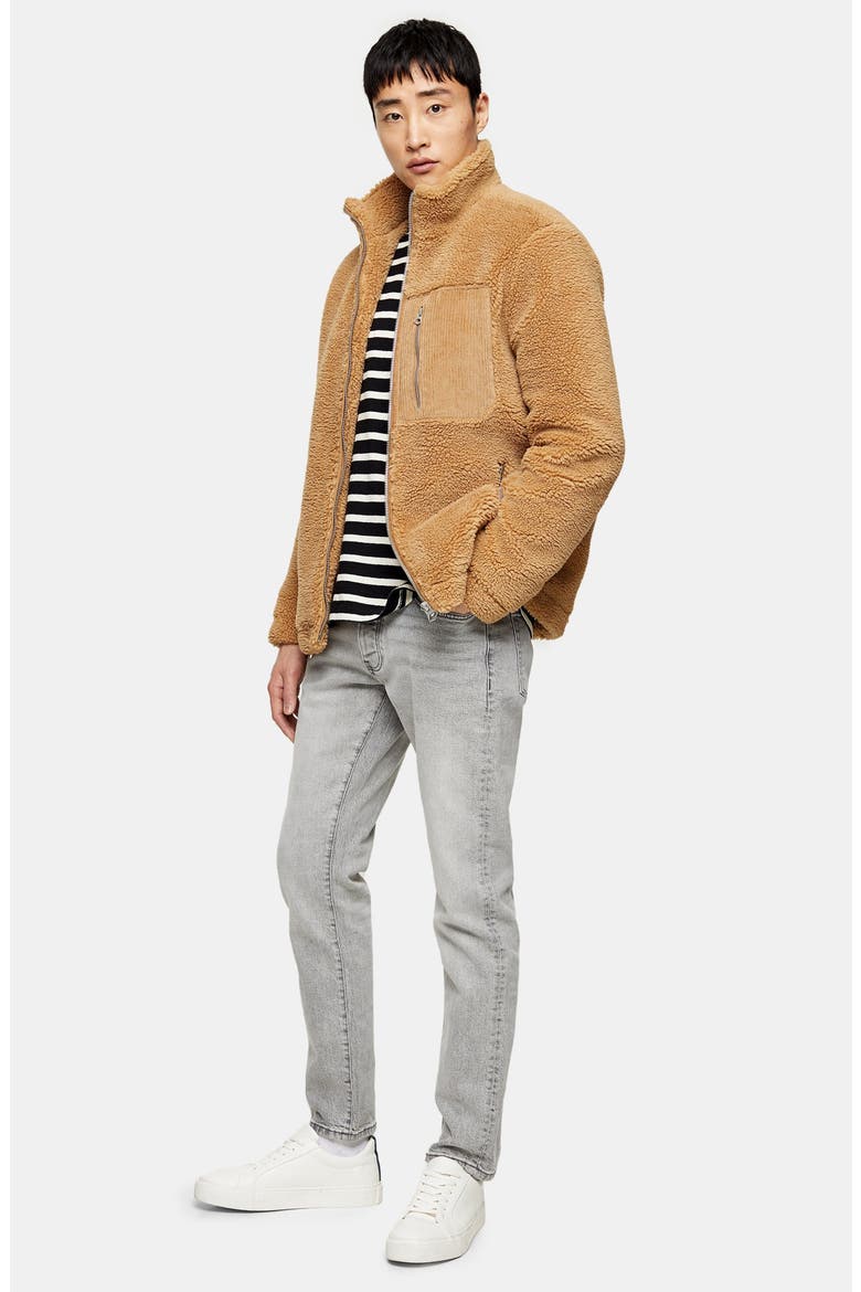 Slim Fit Jeans, Alternate, color, GREY