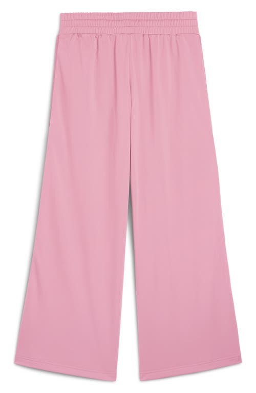 Puma Low Rise Popper Side Snap Pants In Pink