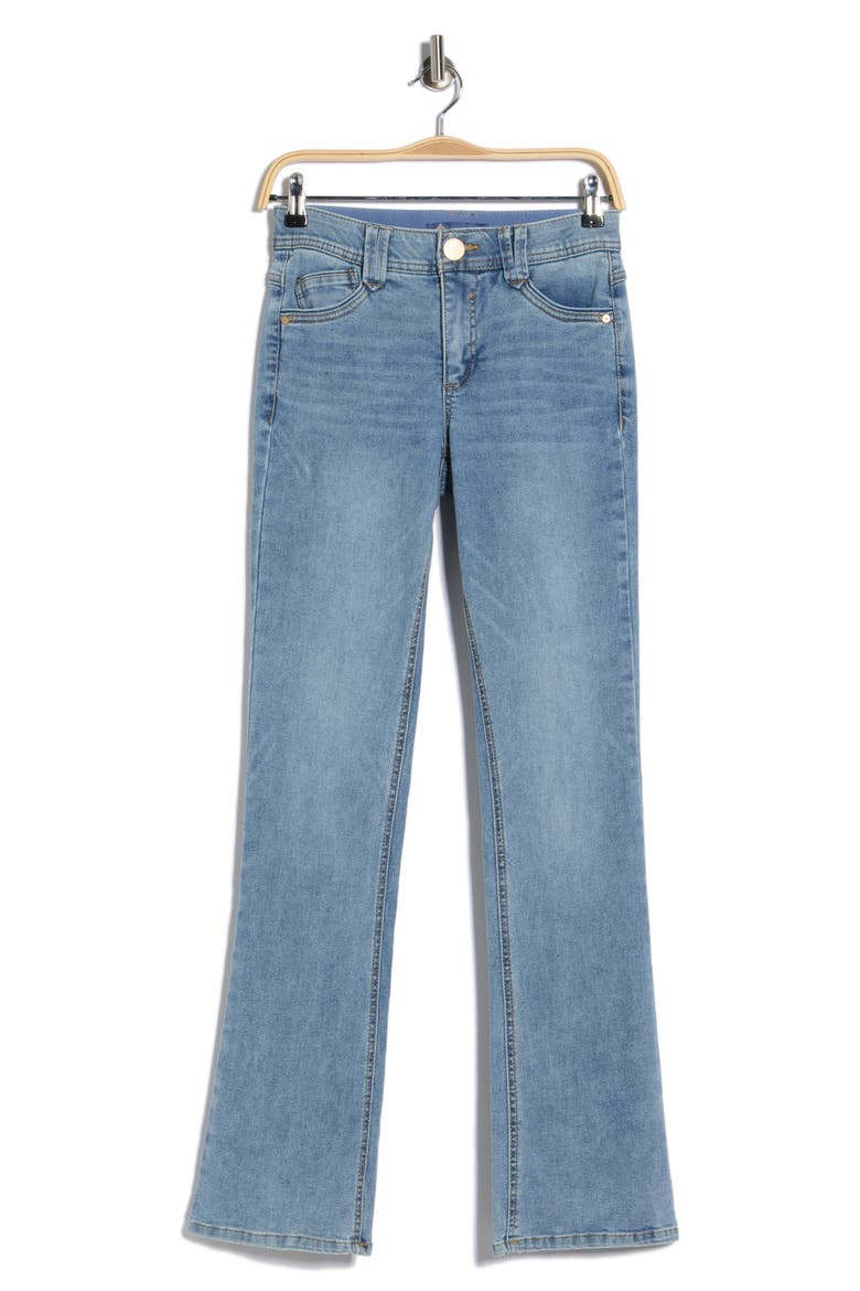AbSolution High Waist Itty Bitty Bootcut Jeans, Alternate, color, LIGHT BLUE