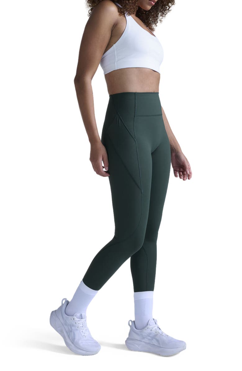 2XU Flex Hi-Rise Compression Tight, Main, color, Ever Green/Ever Green