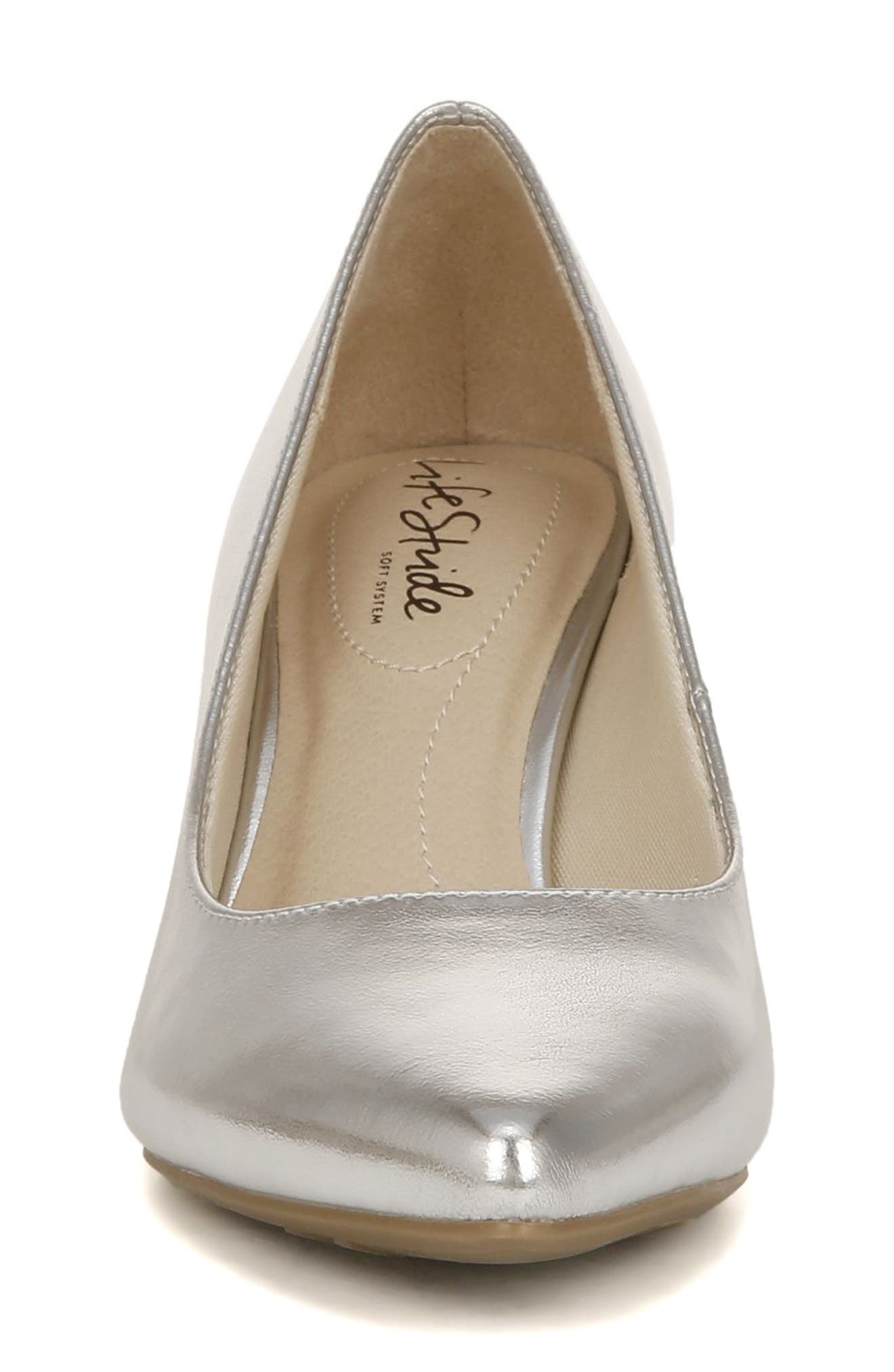 Sevyn Pump, Alternate, color, SILVER