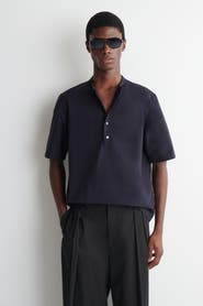 COS Cotton Henley Shirt