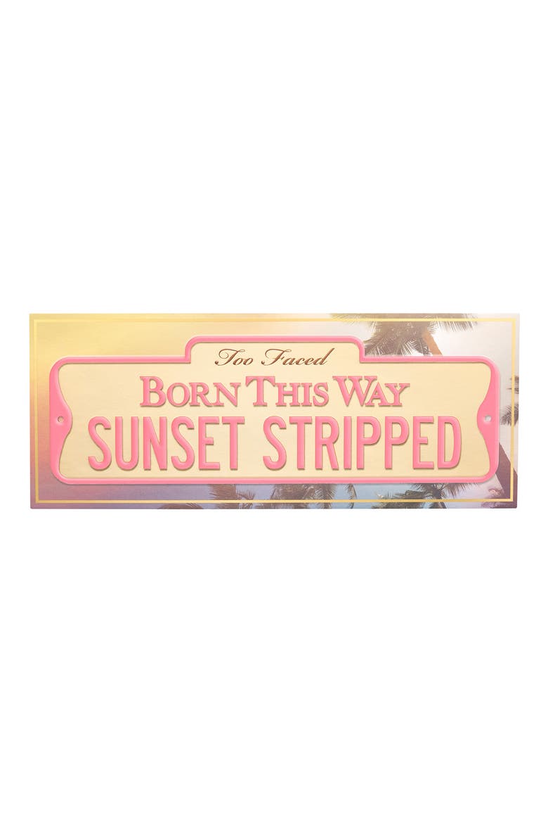 Born this Way Sunset Stripped Eyeshadow Palette, Alternate, color, MULTI