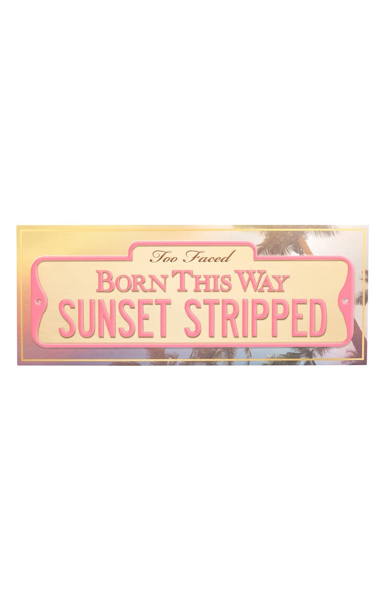 Too Faced Born this Way Sunset Stripped Eyeshadow Palette, Alternate, color,
