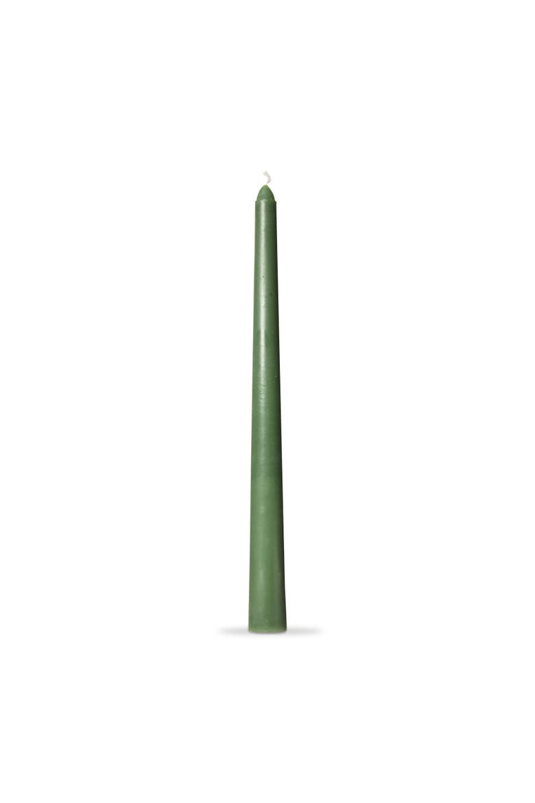 Color Studio Traditional Taper Candles Hunter Green Set of 4, Alternate, color, Green