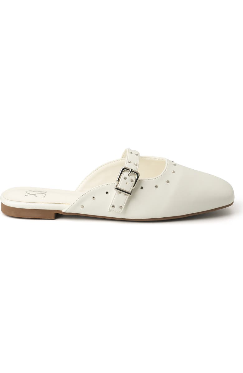 NEW YORK AND COMPANY Lyanna Mary Jane Mule, Alternate, color, White