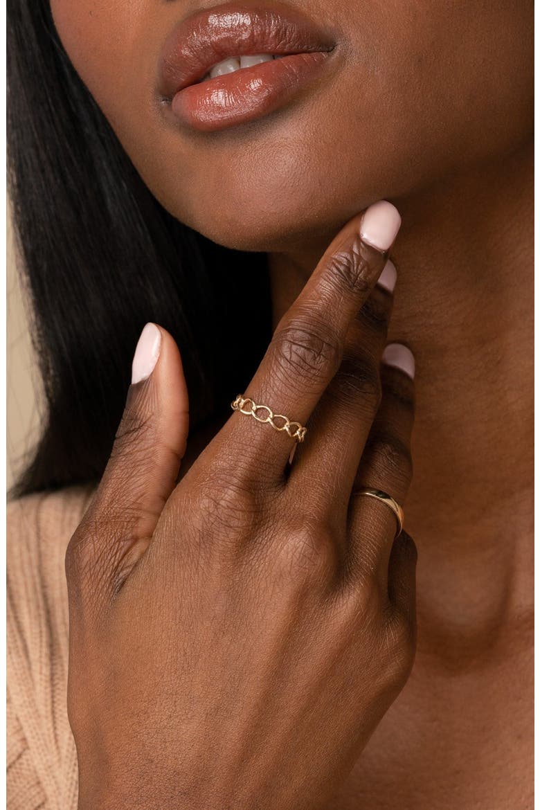 Braided Ring, Alternate, color, Yellow Gold