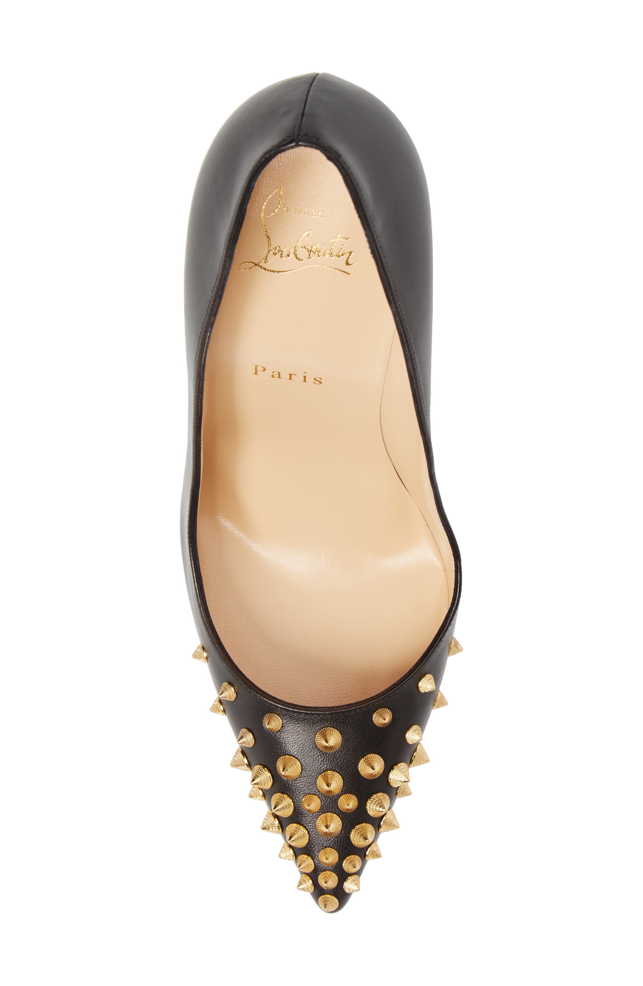 Christian Louboutin Spikyshell Pump, Alternate, color, 