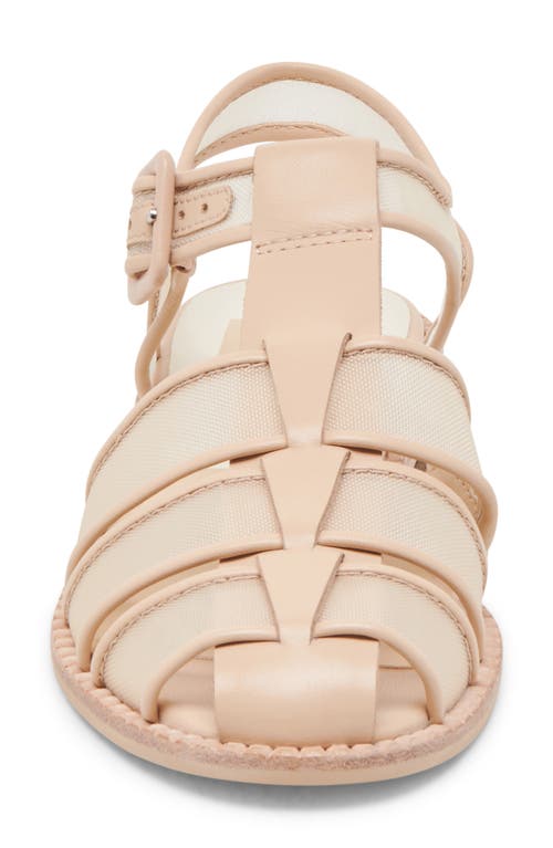 Dolce Vita Holis Mesh Fisherman Sandal In Brown