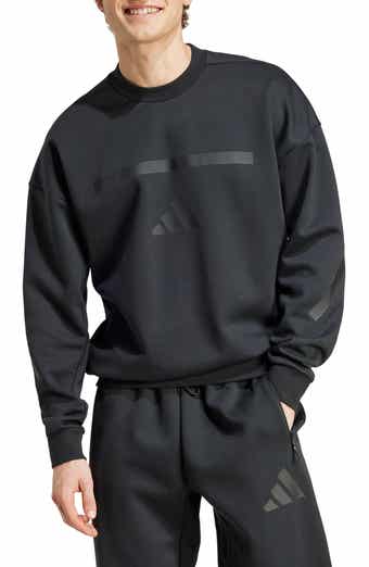 DIESEL® D-Krib Denim Track Sweatshirt | Nordstrom DIESEL® D-Krib Denim Track Sweatshirt | Nordstrom