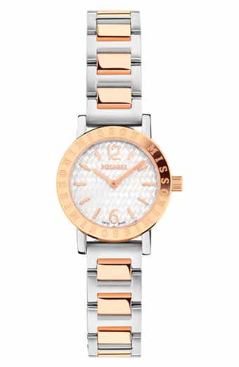 Missoni Estate Two-Tone Bracelet Watch, 27mm
