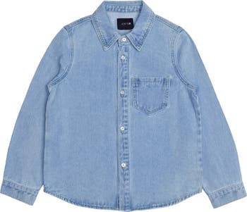 Kids' Denim Button-Up Shirt