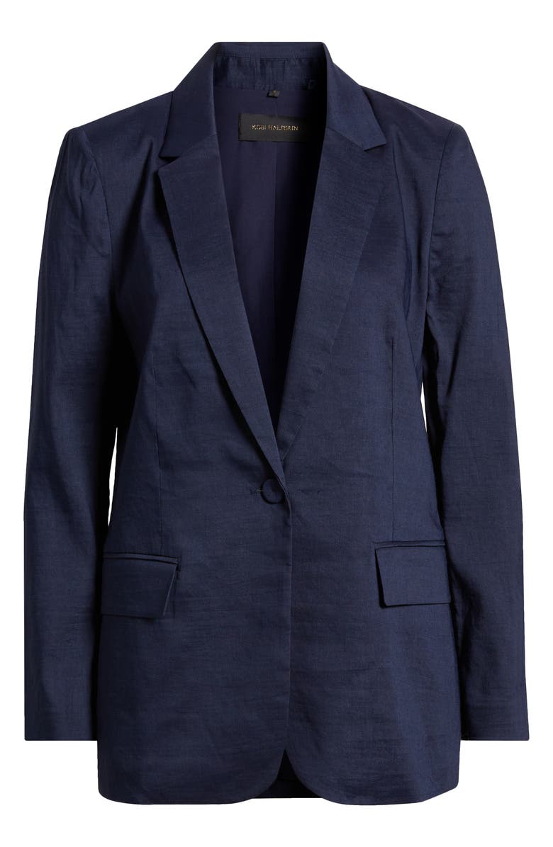 KOBI HALPERIN Bria Linen Blend Blazer, Alternate, color, 
