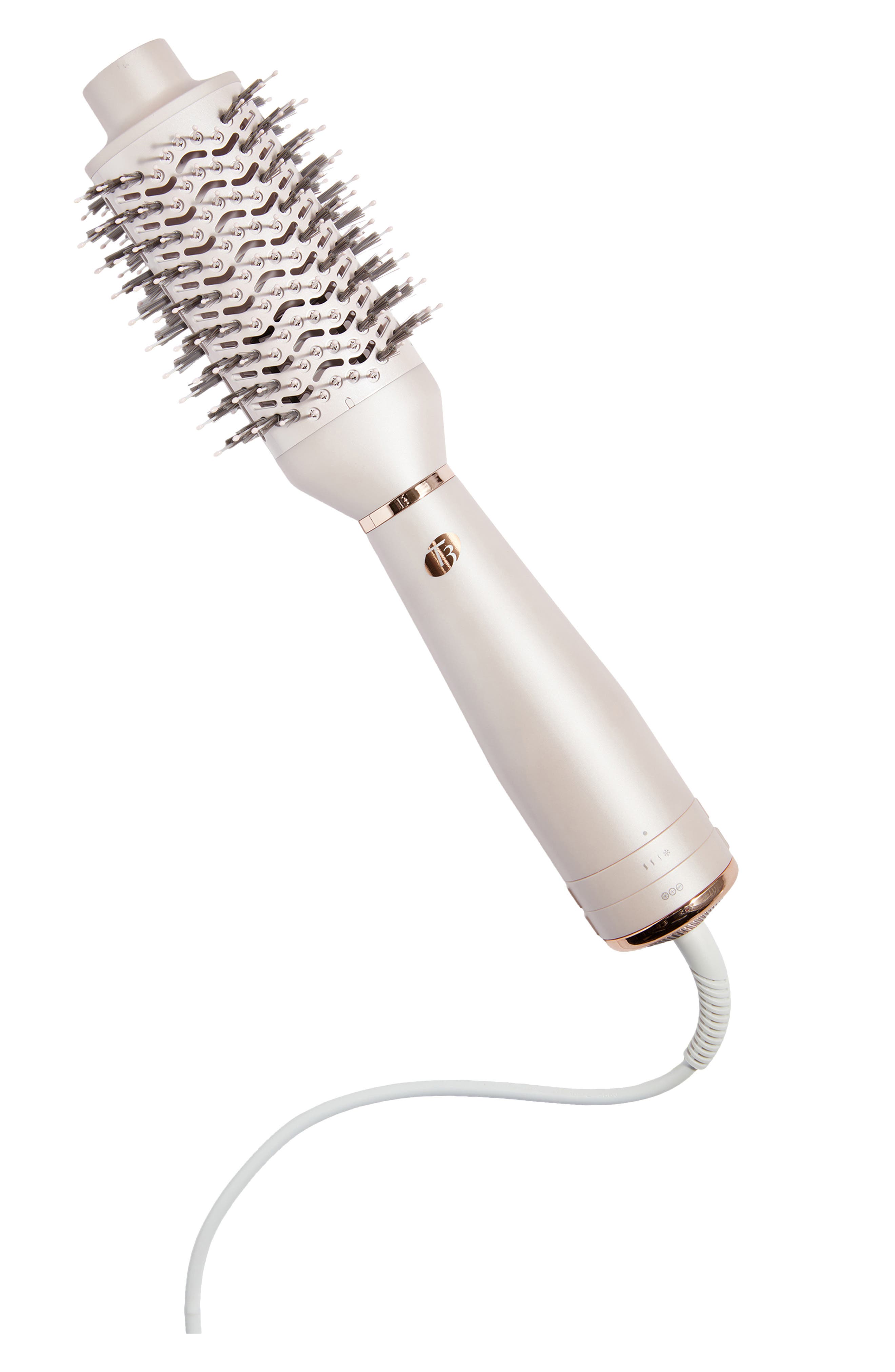 T3 AireBrush One-Step Smoothing and Volumizing Blow Dryer Brush in Satin Blush at Nordstrom