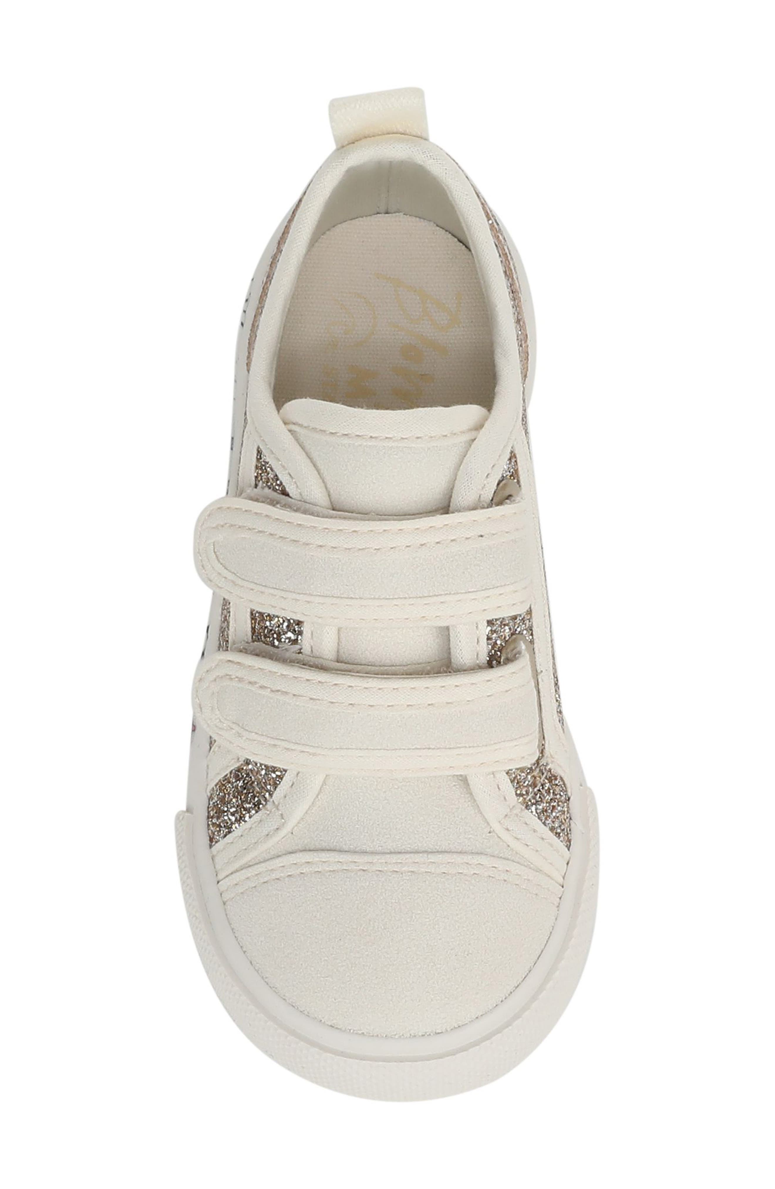 Kids' Cove Sneaker, Alternate, color, CREAM GLITTER