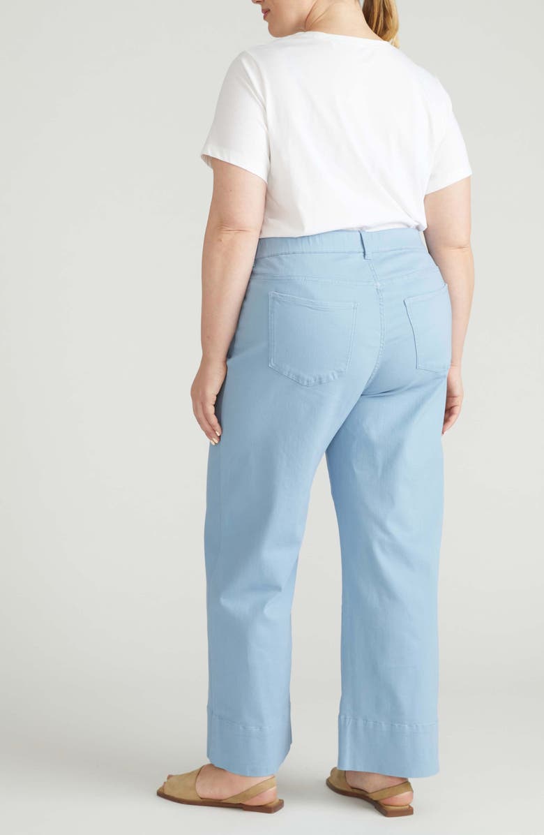 Universal Standard Claudia Wide Leg Jeans, Alternate, color, Pale Blue
