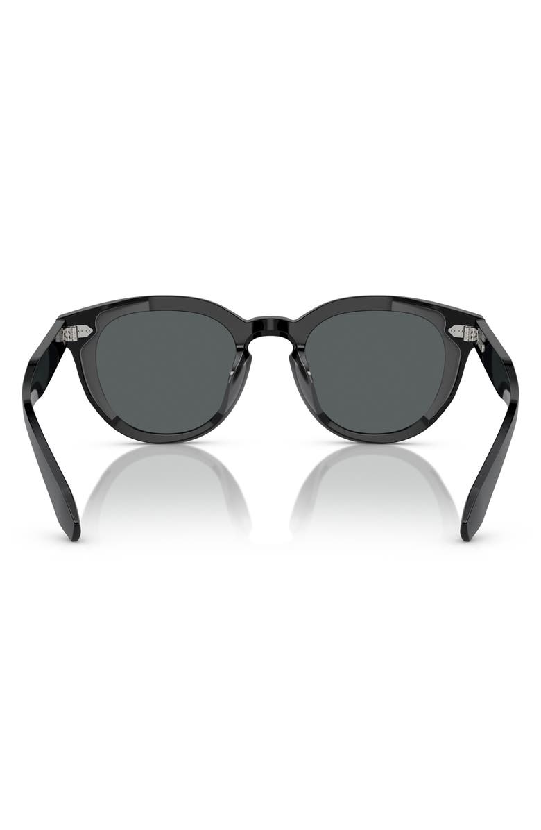 Oliver Peoples N.05 48mm Polarized Small Round Sunglasses, Alternate, color, 