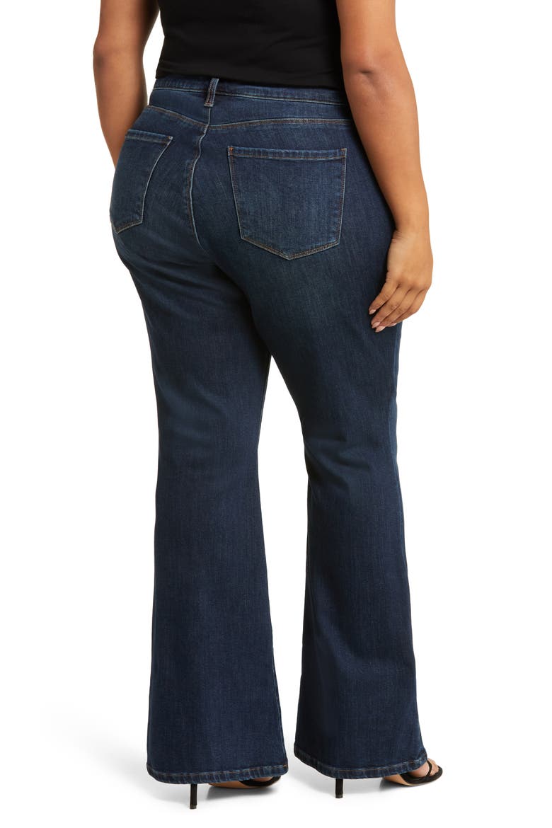 Ana Fab Ab High Waist Flare Jeans, Alternate, color, NEUTRAL