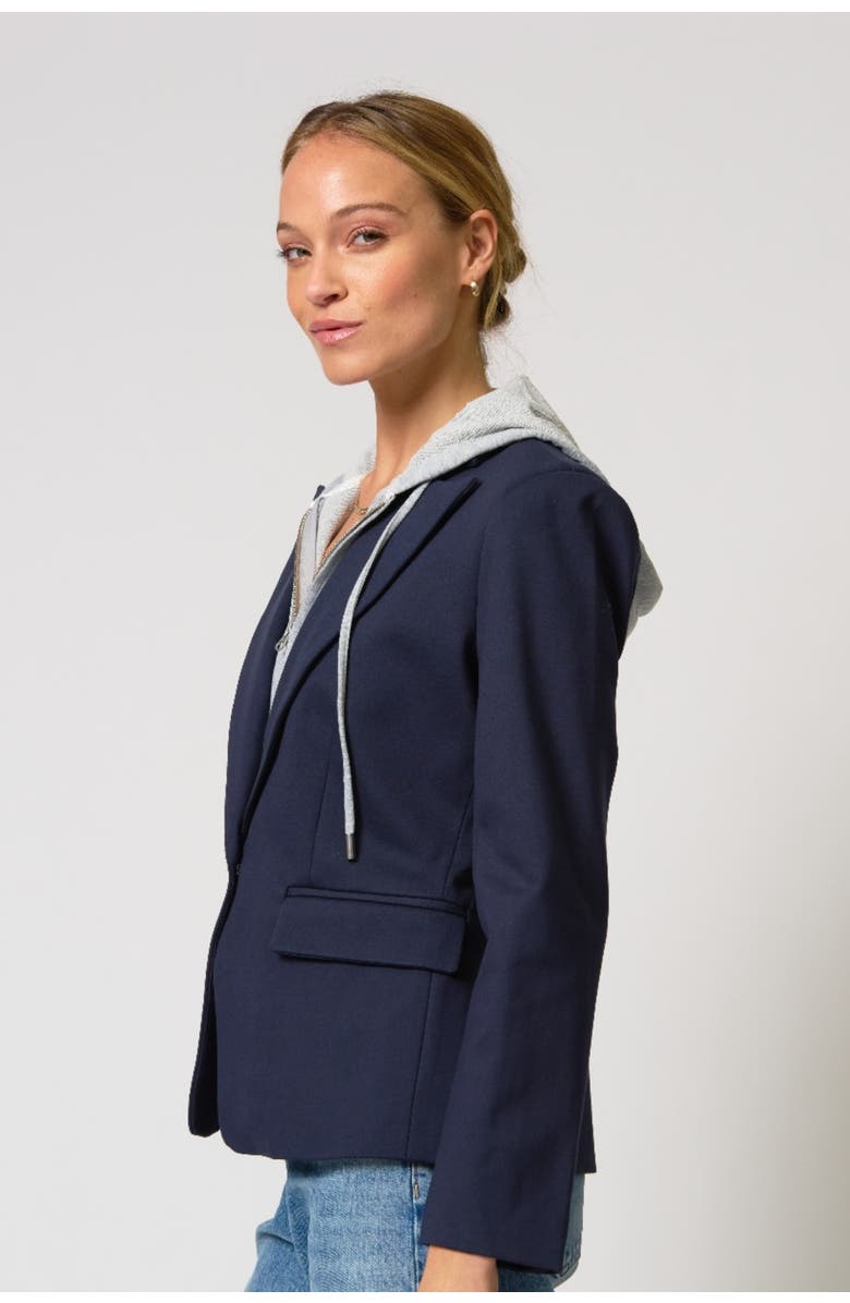 Central Park West Ryder Dickie blazer, Alternate, color, Navy/ Grey Navy